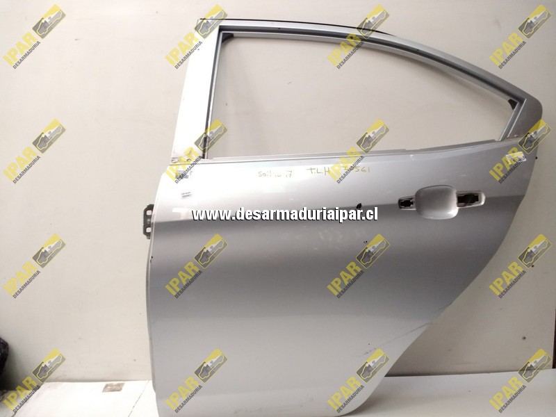 Puerta Trasera Izquierda Sedan CHEVROLET SAIL 1 5 L2B1 DOHC 16 VALV