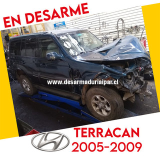 Repuestos y Desarmaduria HYUNDAI TERRACAN 2.9 J3 DOHC 16 VALV 4X4 DIESEL 2005 2006 2007 2008 2009