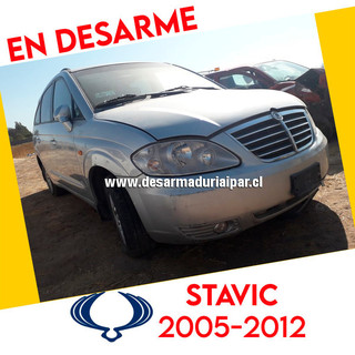 Repuestos y Desarmaduria SSANGYONG STAVIC 2.7 D27D DOHC 20 VALV 4X2 DIESEL 2005 2006 2007 2008 2009 2010 2011 2012