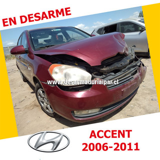 Repuestos y Desarmaduria HYUNDAI ACCENT 1.6 G4ED DOHC 16 VALV 4X2 2006 2007 2008 2009 2010 2011