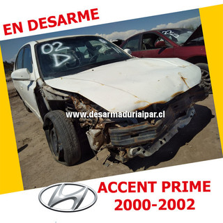 Repuestos y Desarmaduria HYUNDAI ACCENT PRIME 1.5 G4EB SOHC 12 VALV 4X2 2000 2001 2002