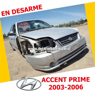 Repuestos y Desarmaduria HYUNDAI ACCENT PRIME 1.5 G4EB SOHC 12 VALV 4X2 2003 2004 2005 2006