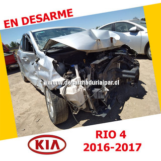 Repuestos y Desarmaduria KIA RIO 4 1.4 G4FA DOHC 16 VALV 4X2 2016 2017