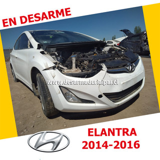 Repuestos y Desarmaduria HYUNDAI ELANTRA 1.6 G4FG DOHC 16 VALV 4X2 2014 2015 2016