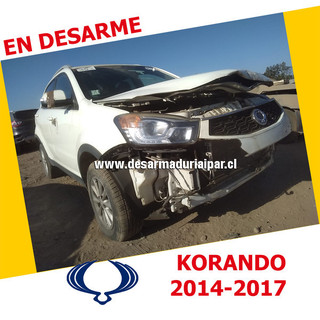 Repuestos y Desarmaduria SSANGYONG KORANDO 2.0 D20DT DOHC 16 VALV 4X2 DIESEL 2014 2015 2016 2017