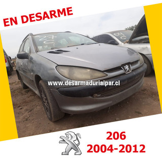 Repuestos y Desarmaduria PEUGEOT 206 1.4 10FS SOHC 8 VALV 4X2 2004 2005 2006 2007 2008 2009 2010 2011 2012