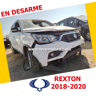 Repuestos y Desarmaduria SSANGYONG REXTON 2.2 D22Y DOHC 16 VALV 4X2 DIESEL 2018 2019 2020