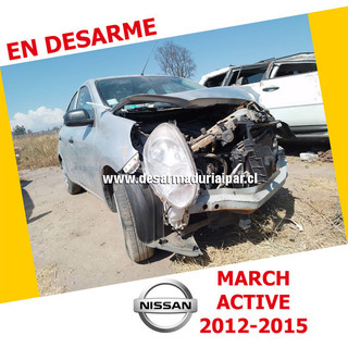 Repuestos y Desarmaduria NISSAN MARCH ACTIVE 1.6 HR16 DOHC 16 VALV 4X2 2012 2013 2014 2015