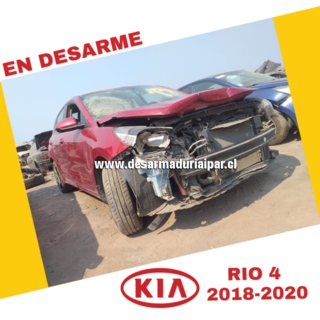 Repuestos y Desarmaduria KIA RIO 4 1.4 G4LC DOHC 16 VALV 4X2 2018 2019 2020