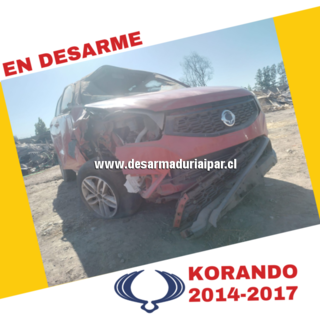 Repuestos y Desarmaduria SSANGYONG KORANDO 2.0 G20DF DOHC 16 VALV 4X2 2014 2015 2016 2017