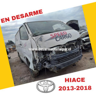 Repuestos y Desarmaduria TOYOTA HIACE 3.0 1KD DOHC 16 VALV 4X2 DIESEL 2013 2014 2015 2016 2017 2018