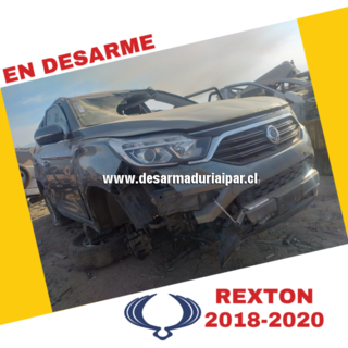 Repuestos y Desarmaduria SSANGYONG REXTON 2.0 D20Y DOHC 16 VALV 4X2 2018 2019 2020