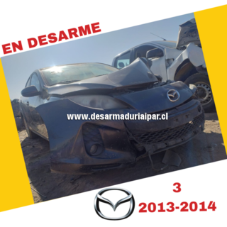 Repuestos y Desarmaduria MAZDA 3 1.6 Z6 DOHC 16 VALV 4X2 2013 2014