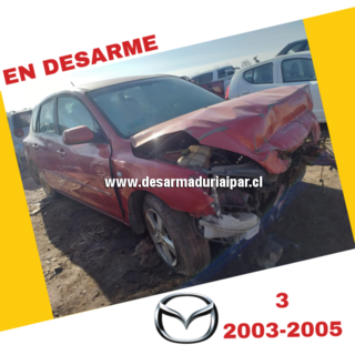 Repuestos y Desarmaduria MAZDA 3 1.6 Z6 DOHC 16 VALV 4X2 2003 2004 2005