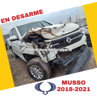 Repuestos y Desarmaduria SSANGYONG MUSSO 2.2 D22Y DOHC 16 VALV 4X4 DIESEL 2018 2019 2020 2021