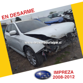 Repuestos y Desarmaduria SUBARU IMPREZA 2.0 EJ20 DOHC 16 VALV 4X4 2008 2009 2010 2011 2012