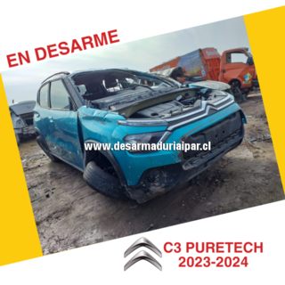 Repuestos y Desarmaduria CITROEN C3 PURETECH 1.2 10VQ DOHC 16 VAL 4X2 2023 2024