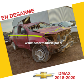 Repuestos y Desarmaduria CHEVROLET DMAX 2.5 4JK1-TCY DOHC 16 VALV 4X4 DIESEL 2018 2019 2020
