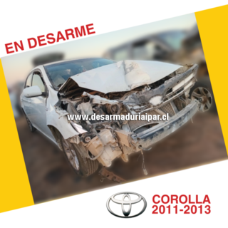 Repuestos y Desarmaduria TOYOTA COROLLA 1.6 1ZR DOHC 16 VALV 4X2 2011 2012 2013