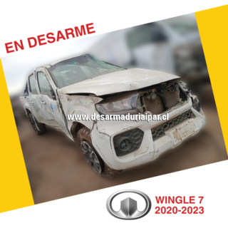 Repuestos y Desarmaduria GREAT WALL WINGLE 7 2.0 GW4D DOHC 16 VALV 4X2 DIESEL 2020 2021 2022 2023