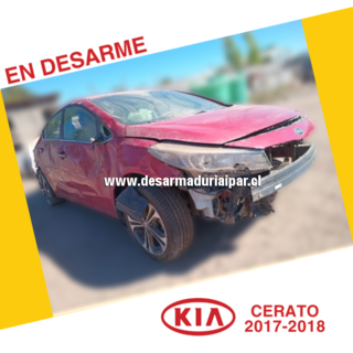 Repuestos y Desarmaduria KIA CERATO 1.6 G4FG DOHC 16 VALV 4X2 2017 2018