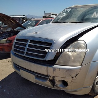 Repuestos y Desarmaduria SSANGYONG REXTON 2.7 D27DT DOHC 16 VALV 4X4 DIESEL 2008 2009 2010 2011 2012