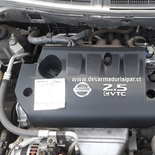 Repuestos y Desarmaduria NISSAN XTRAIL 2.5 QR25 DOHC 16 VALV 4X4 2002 2003 2004 2005 2006 2007 2008 2009 2010 2011