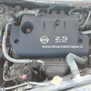 Repuestos y Desarmaduria NISSAN XTRAIL 2.5 QR25 DOHC 16 VALV 4X4 2002 2003 2004 2005 2006 2007 2008 2009 2010 2011