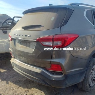 Repuestos y Desarmaduria SSANGYONG REXTON 2.0 D20Y DOHC 16 VALV 4X2 2018 2019 2020