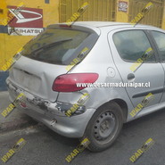 Repuestos y Desarmaduria PEUGEOT 206 1.4 10FS SOHC 8 VALV 4X2 2004 2005 2006 2007 2008 2009 2010 2011 2012