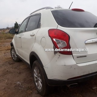 Repuestos y Desarmaduria SSANGYONG KORANDO 2.0 D20DT DOHC 16 VALV 4X2 DIESEL 2014 2015 2016 2017