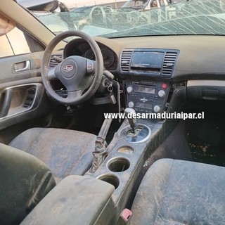 Repuestos y Desarmaduria SUBARU OUTBACK 2.5 EJ25 DOHC 16 VALV 4X4 2007 2008 2009