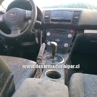 Repuestos y Desarmaduria SUBARU OUTBACK 2.5 EJ25 DOHC 16 VALV 4X4 2007 2008 2009